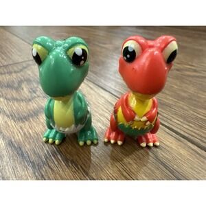 Ryan's World Baby Dinosaur PVC  Action Figure Minifig Toy lot of 2 Dinos
